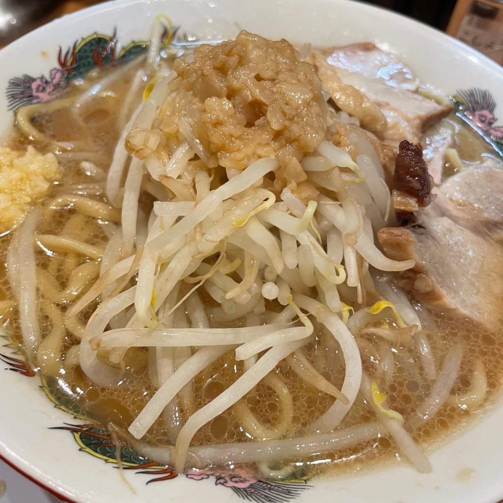 rukirukiさんが投稿した小瀬ラーメン / つけ麺のお店ラーメン 男塾!! 貝塚小瀬店/らーめんおとこじゅくかいづかこせてんの写真