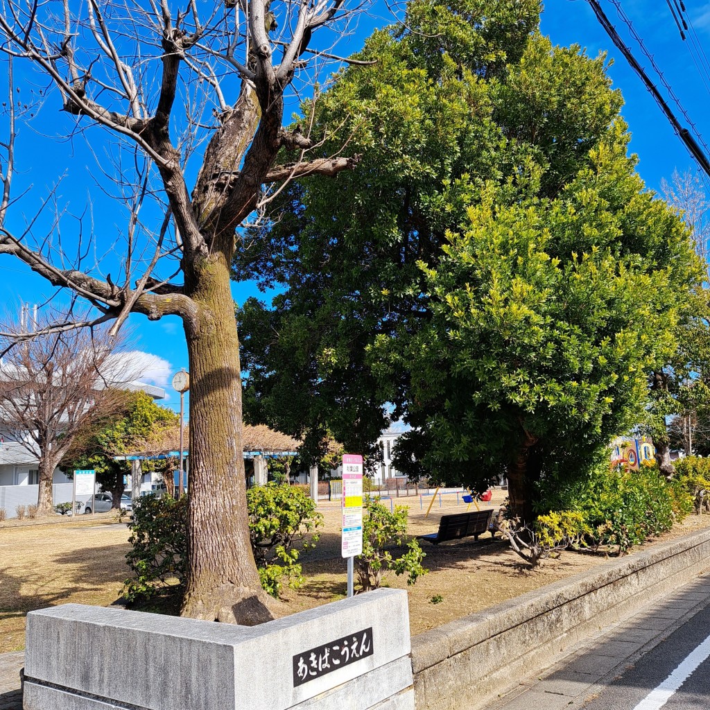 実際訪問したユーザーが直接撮影して投稿した多加木公園秋葉公園の写真