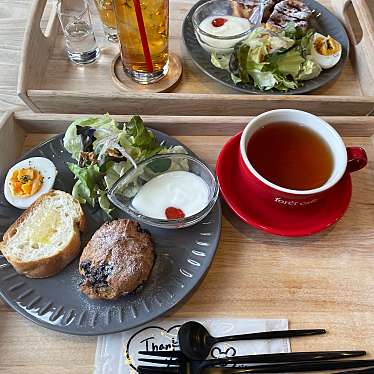 実際訪問したユーザーが直接撮影して投稿した大久保町駅前カフェforet cafeの写真