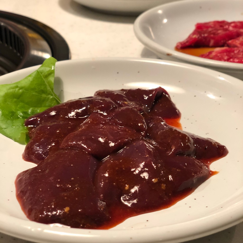 ユーザーが投稿したレバ焼の写真 - 実際訪問したユーザーが直接撮影して投稿した平肉料理食道園 三倉店の写真