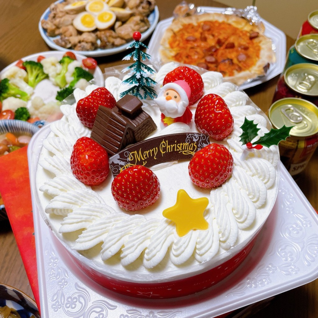 ユーザーが投稿したクリスマスケーキの写真 - 実際訪問したユーザーが直接撮影して投稿した綾瀬ケーキPatisserie Coinの写真