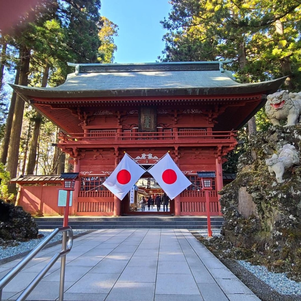 ありがとーまたどこかでさんが投稿した須走地域名所のお店楼門(御神門)/ロウモン ゴシンモンの写真