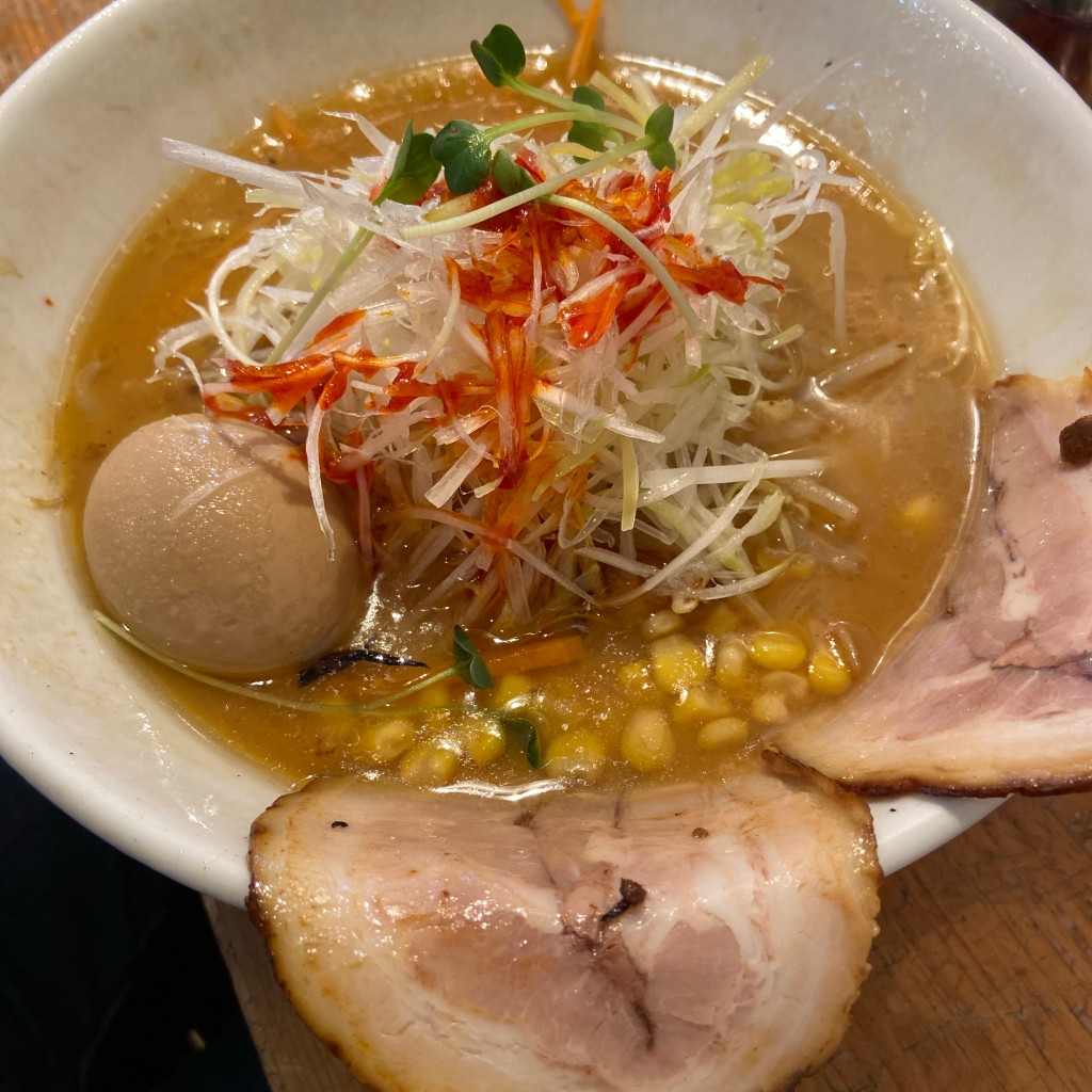 れおくんフォロー返さんが投稿した貫井北町ラーメン / つけ麺のお店味噌蔵らーめん まるしゅう/ミソグララーメン マルシュウの写真