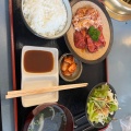 カルビ&鶏モモ御膳 - 実際訪問したユーザーが直接撮影して投稿した東山肉料理焼肉ハウス ファミリーの写真のメニュー情報