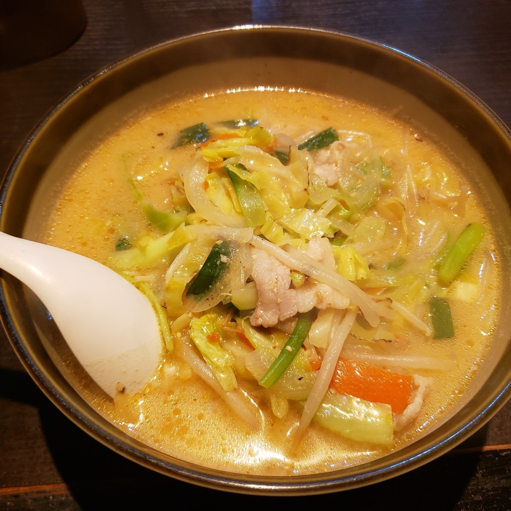 ユーザーが投稿した味噌ラーメンの写真 - 実際訪問したユーザーが直接撮影して投稿した市ケ尾町ラーメン / つけ麺たかせの写真