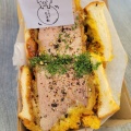 実際訪問したユーザーが直接撮影して投稿した鶴野町サンドイッチかつサンド ちよ松 梅田店の写真