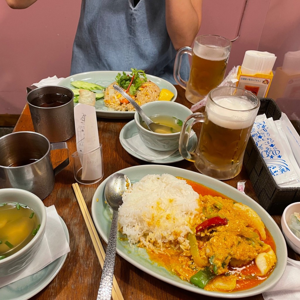 ユーザーが投稿したLunch タレーポンの写真 - 実際訪問したユーザーが直接撮影して投稿した六本木タイ料理タイの食卓 クルン・サイアム 六本木店の写真