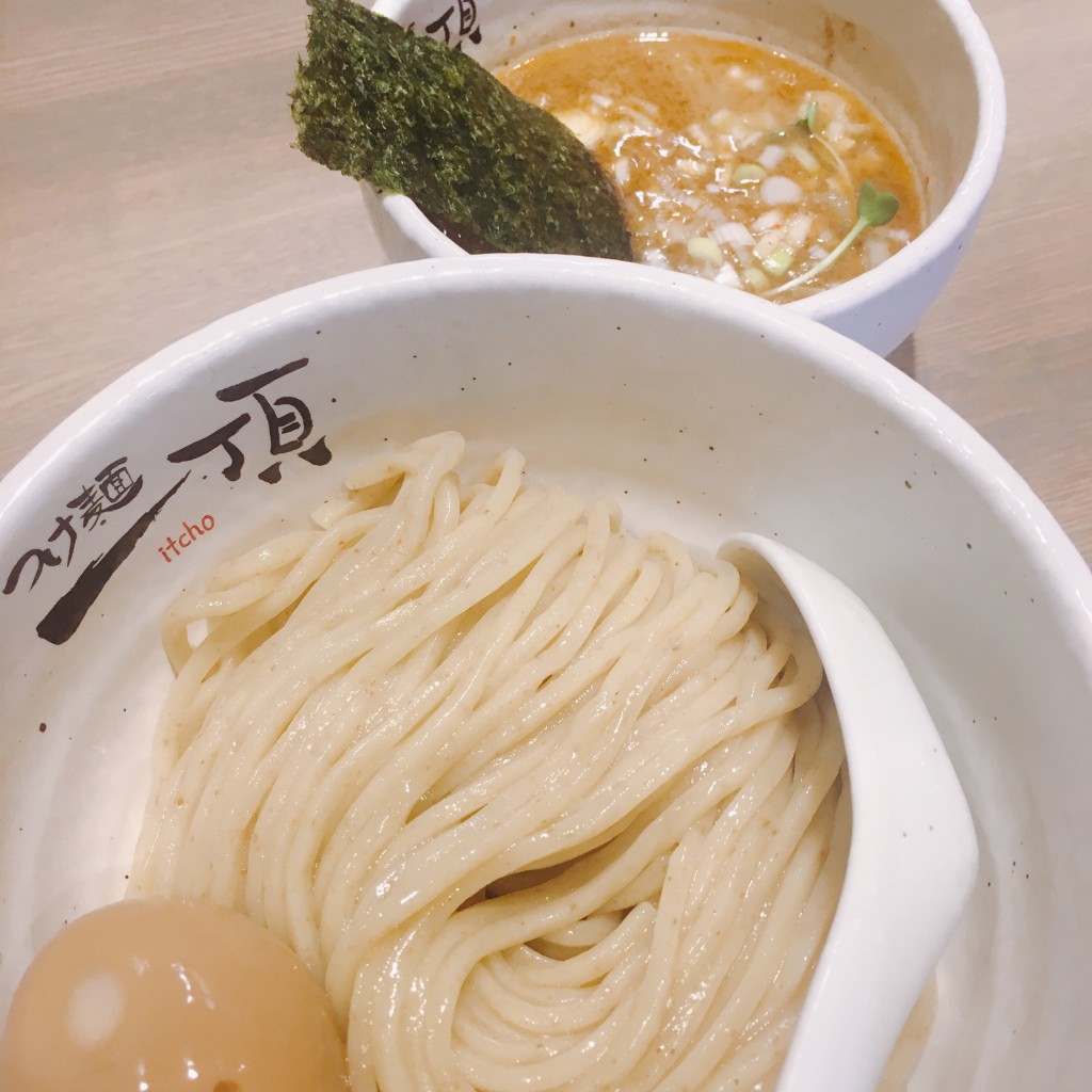 ユーザーが投稿したつけ麺 味玉の写真 - 実際訪問したユーザーが直接撮影して投稿した本町ラーメン / つけ麺つけ麺一頂の写真