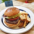 チーズバーガー - 実際訪問したユーザーが直接撮影して投稿した下馬ハンバーガーFUNGO 三宿本店の写真のメニュー情報