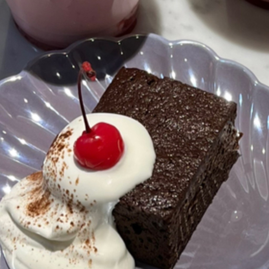 ユーザーが投稿したガトーショコラの写真 - 実際訪問したユーザーが直接撮影して投稿した錦糸カフェティーアイジー カフェの写真