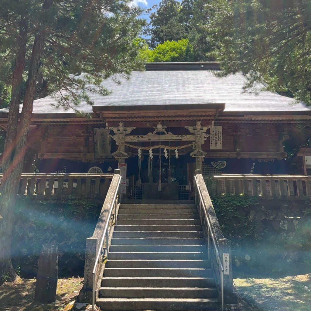 スピスピスピカさんが投稿した大迫町内川目神社のお店早池峰神社/ハヤチネジンジャの写真