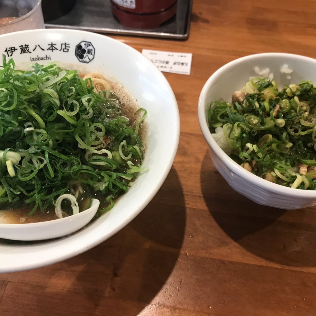 おさとうさんが投稿した西日暮里ラーメン / つけ麺のお店中華そば つけそば 伊蔵八 本店/チュウカソバ ツケソバ イゾバチ ホンテンの写真