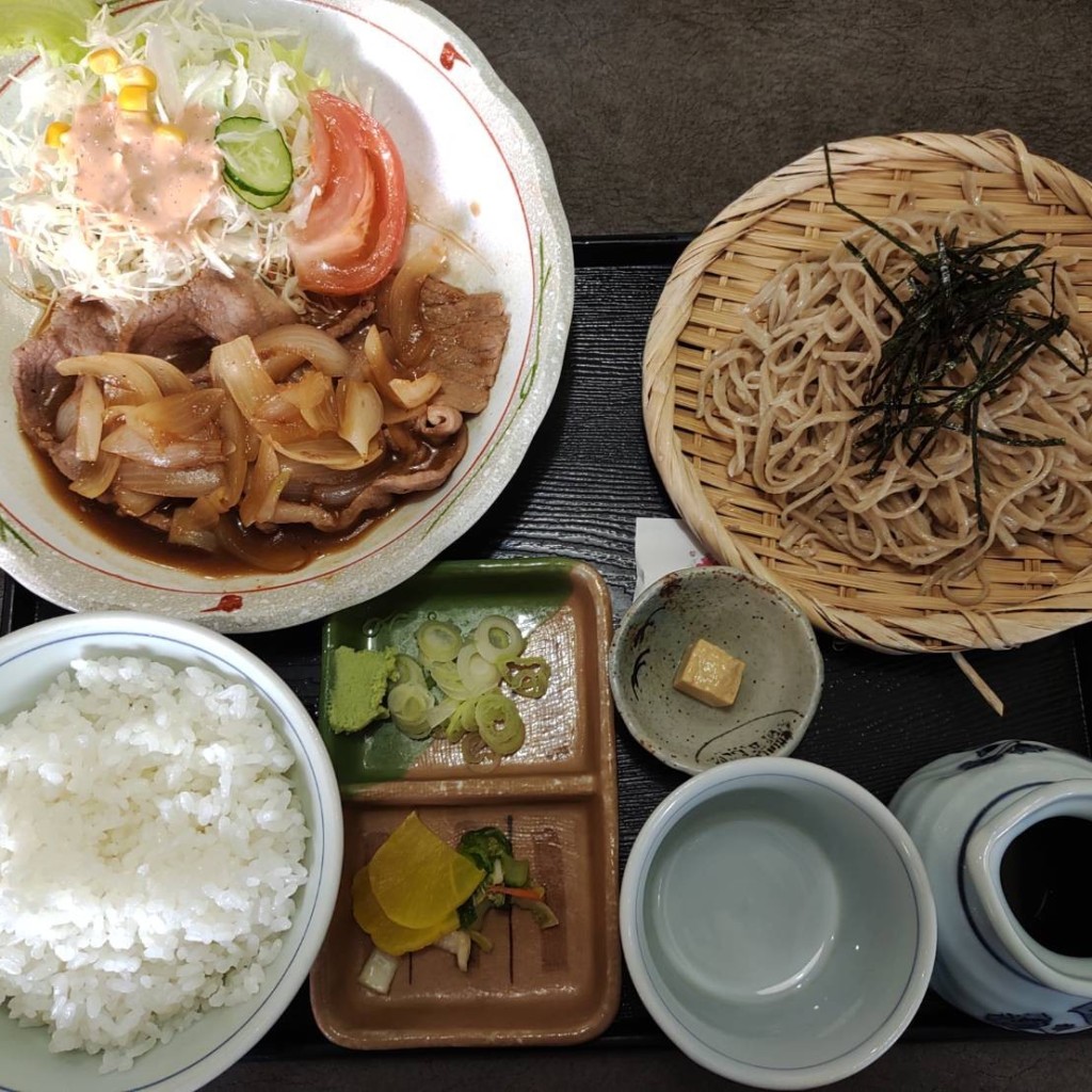 ユーザーが投稿した焼肉定食の写真 - 実際訪問したユーザーが直接撮影して投稿した阿久和東うどん辰吉の写真