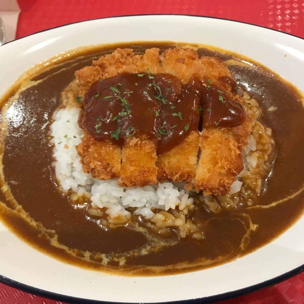 ユーザーが投稿したらんちょす。チキンカツカレーの写真 - 実際訪問したユーザーが直接撮影して投稿した北山洋食らんちょすキッチン ニトリモール枚方店の写真