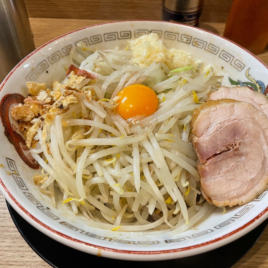 ユーザーが投稿したミニラーメン・汁なしの写真 - 実際訪問したユーザーが直接撮影して投稿した幡ヶ谷ラーメン専門店豚山 幡ヶ谷店の写真