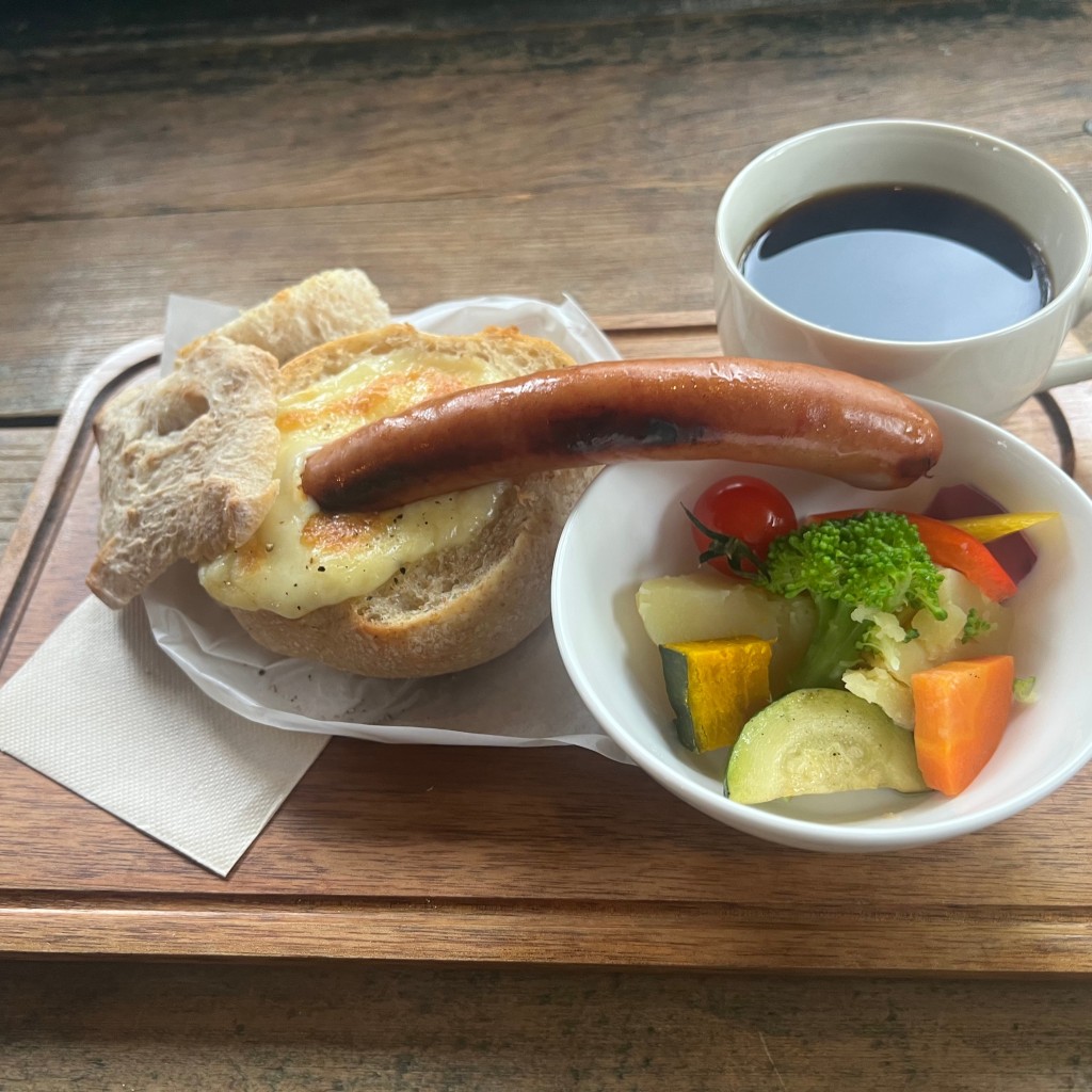 ユーザーが投稿したパンのうつわのチーズフォンデュセットの写真 - 実際訪問したユーザーが直接撮影して投稿した大村カフェあるうのぱいんの写真
