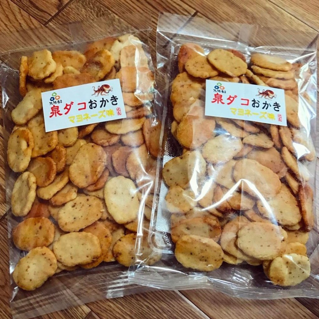 ユーザーが投稿した菓子10の写真 - 実際訪問したユーザーが直接撮影して投稿した港緑町せんべい / えびせん昔造り辻茂 岸和田カンカン店の写真