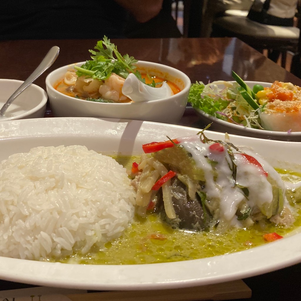 ユーザーが投稿したJASMINE SETCの写真 - 実際訪問したユーザーが直接撮影して投稿した大手町タイ料理ジャスミンタイレストラン 大手町店の写真