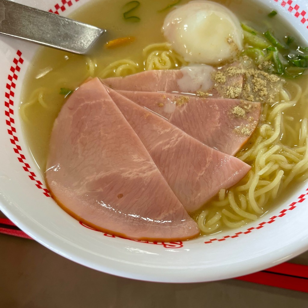 ユーザーが投稿した冷たいラーメンの写真 - 実際訪問したユーザーが直接撮影して投稿した東境町ラーメン専門店スガキヤ 刈谷イオンタウン店の写真