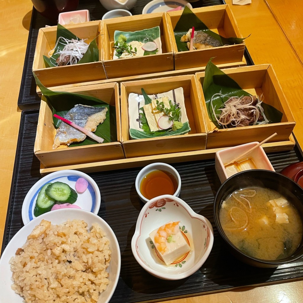 Annieちゃんさんが投稿した西新宿豆腐料理のお店とうふ料理 吉座 京王百貨店新宿店/トウフリョウリ キチザ ケイオウヒャッカテンシンジュクテンの写真