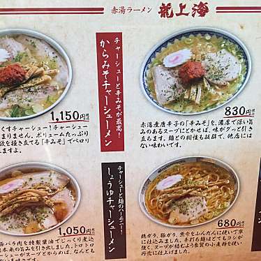 実際訪問したユーザーが直接撮影して投稿した二色根ラーメン / つけ麺赤湯ラーメン 龍上海 赤湯本店の写真