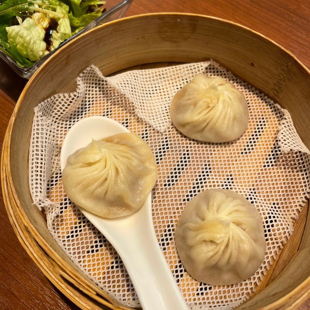 ユーザーが投稿したLunch エビ麺セットの写真 - 実際訪問したユーザーが直接撮影して投稿した公津の杜台湾料理台湾料理 鼎の写真