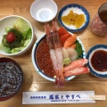 海鮮丼 - 実際訪問したユーザーが直接撮影して投稿した若松町丼もの馬子とやすべの写真のメニュー情報