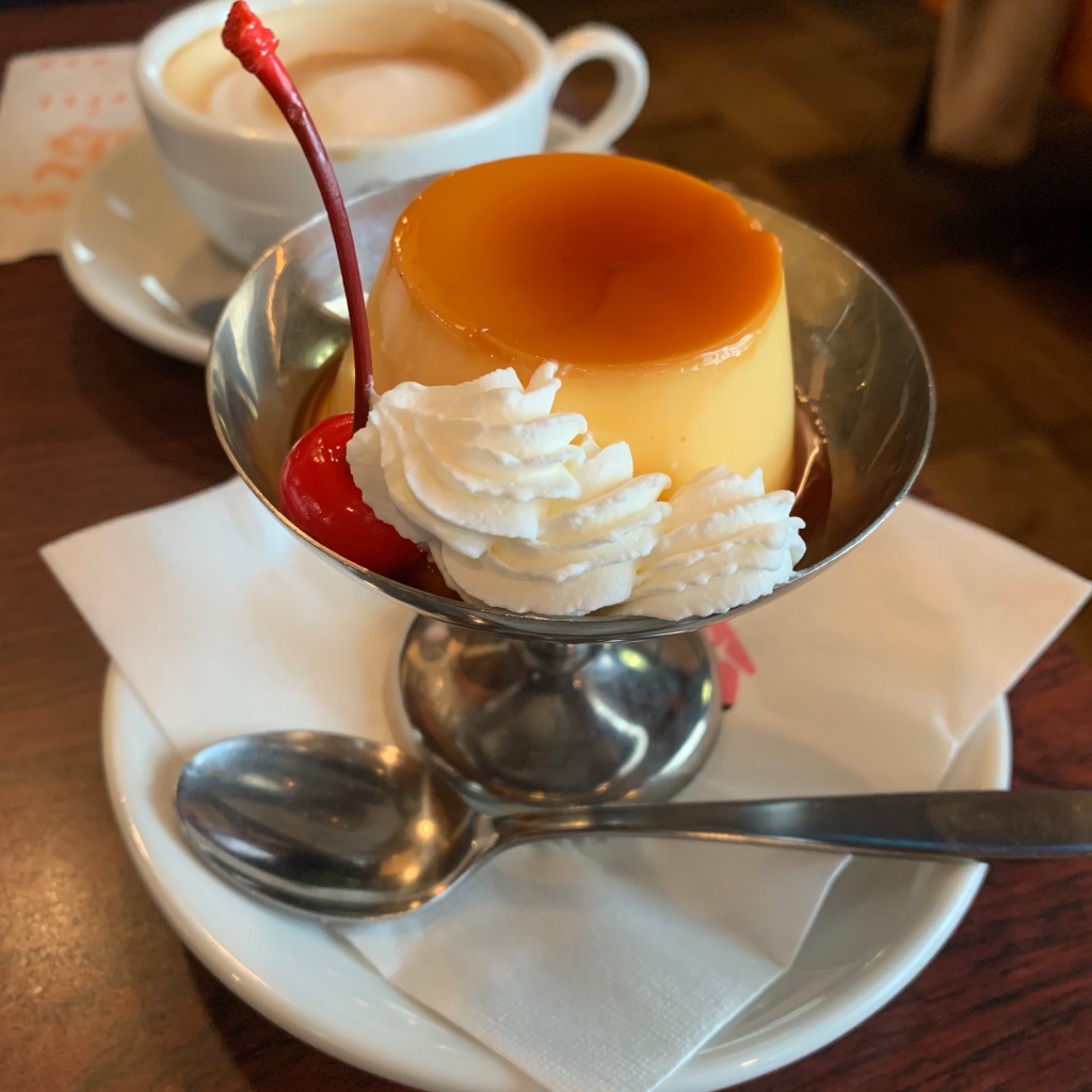 ユーザーが投稿したプリンの写真 - 実際訪問したユーザーが直接撮影して投稿した泉喫茶店ボンボンの写真