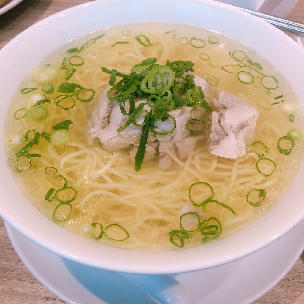 ユーザーが投稿した蒸し鶏麺の写真 - 実際訪問したユーザーが直接撮影して投稿した千駄ヶ谷アジア / エスニック鼎泰豐 新宿店の写真