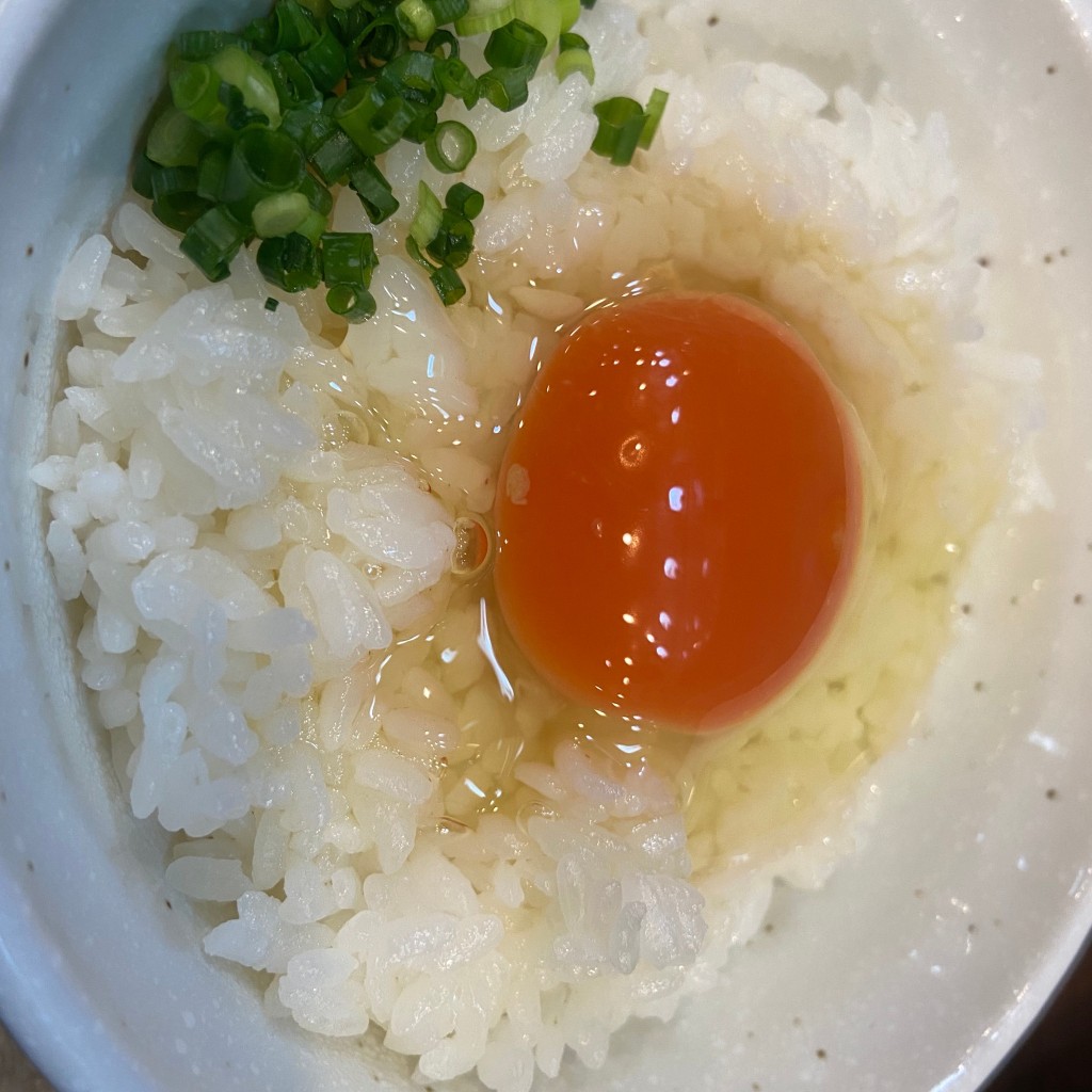 ユーザーが投稿した玉子飯の写真 - 実際訪問したユーザーが直接撮影して投稿した生野西ラーメン / つけ麺麺屋わっしょいの写真