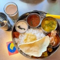南インドの野菜カレー定食 - 実際訪問したユーザーが直接撮影して投稿した小路町インド料理タネヲマクの写真のメニュー情報
