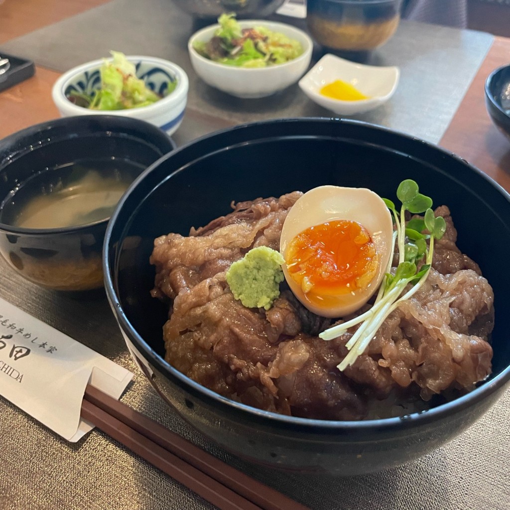 ごはんきろくさんが投稿した山之口町丼もののお店黒毛和牛めし本家 うち田/クロゲワギュウメシ ホンケ ウチタの写真