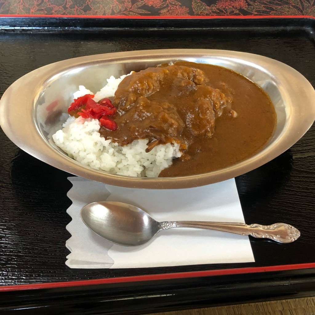 ユーザーが投稿したカレーの写真 - 実際訪問したユーザーが直接撮影して投稿した大渡町定食屋工藤精肉店食堂部の写真