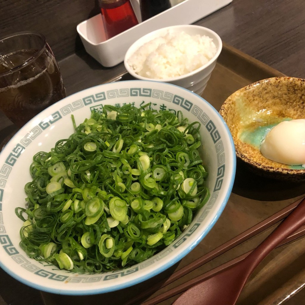 ユーザーが投稿したKUNIMAXセットの写真 - 実際訪問したユーザーが直接撮影して投稿した石内東担々麺中華そば くにまつ THE OUTLETS HIROSHIMA店の写真