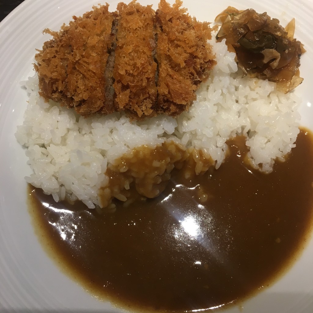 ユーザーが投稿したLunchメンチカレーの写真 - 実際訪問したユーザーが直接撮影して投稿した赤坂牛タンAKASAKA Tan伍の写真