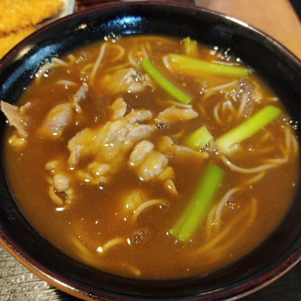 ユーザーが投稿したカレー蕎麦の写真 - 実際訪問したユーザーが直接撮影して投稿した高井戸西そば山口家の写真