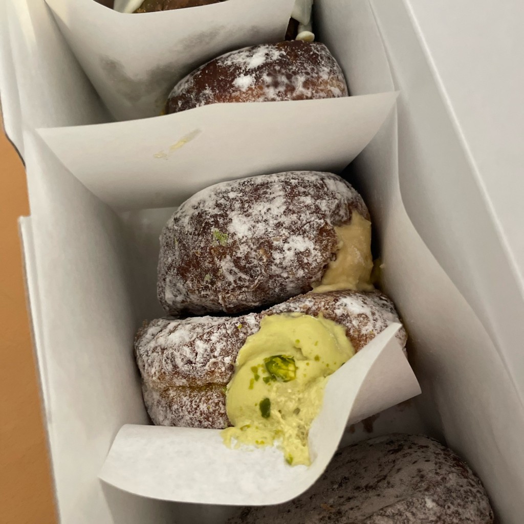 ユーザーが投稿した栗のキャラメルエスプレッソクリの写真 - 実際訪問したユーザーが直接撮影して投稿した渡辺通ドーナツI’m donut ?の写真