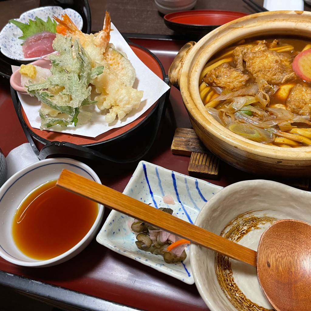ユーザーが投稿したみそ煮込和膳の写真 - 実際訪問したユーザーが直接撮影して投稿した宝町和食 / 日本料理和食麺処サガミ 知立店の写真