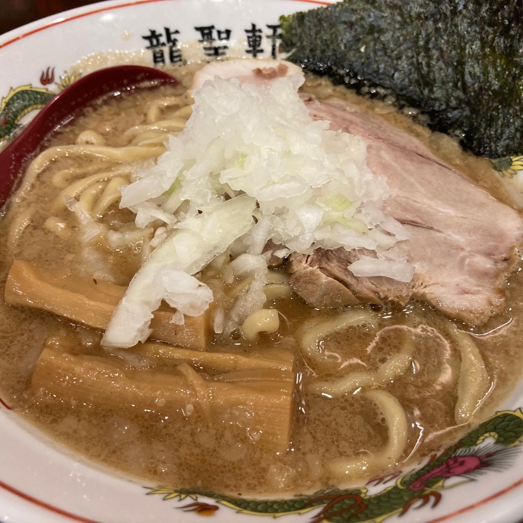 ユーザーが投稿した背脂醤油ラーメンの写真 - 実際訪問したユーザーが直接撮影して投稿した原町田ラーメン専門店町田 龍聖軒の写真