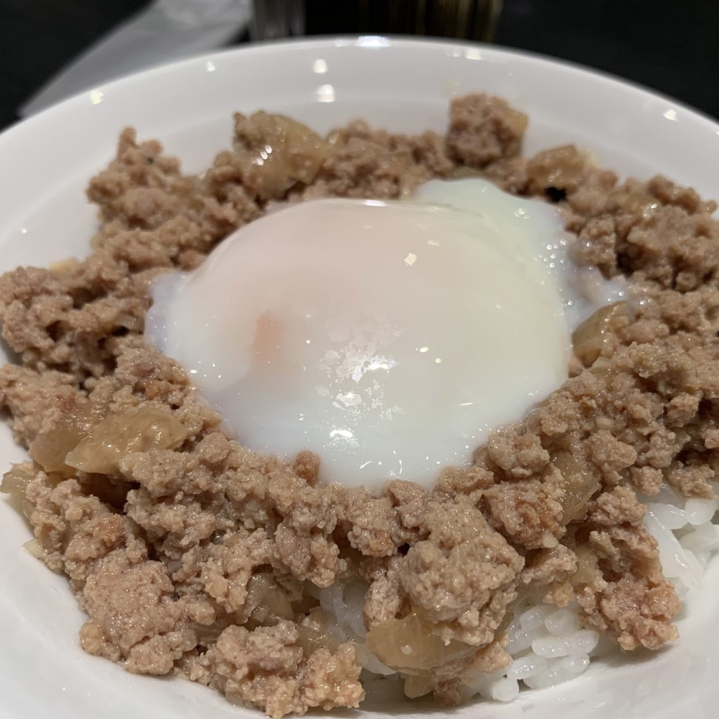 ユーザーが投稿したそぼろご飯の写真 - 実際訪問したユーザーが直接撮影して投稿した新宿餃子餃子の福包 新宿店の写真