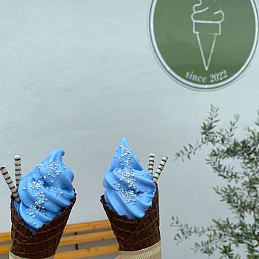 実際訪問したユーザーが直接撮影して投稿した植木町宮原アイスクリームMeru Oliveの写真