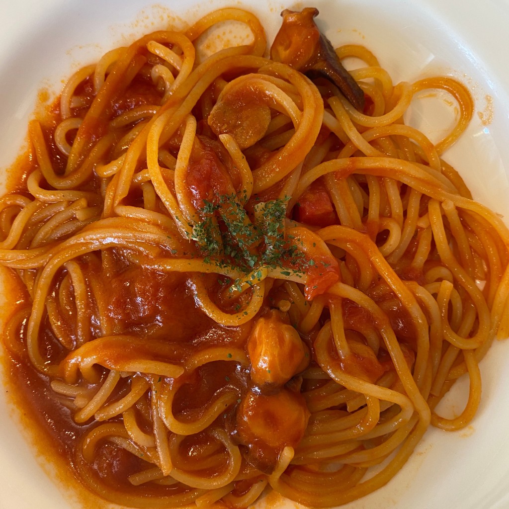 ユーザーが投稿したタコのアラビアータの写真 - 実際訪問したユーザーが直接撮影して投稿したみなとみらいイタリアン24/7 Restaurantの写真