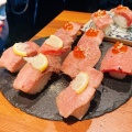 肉寿司 - 実際訪問したユーザーが直接撮影して投稿した茶屋町焼肉大阪焼肉 食べ放題 焼肉エイト 梅田茶屋町店の写真のメニュー情報