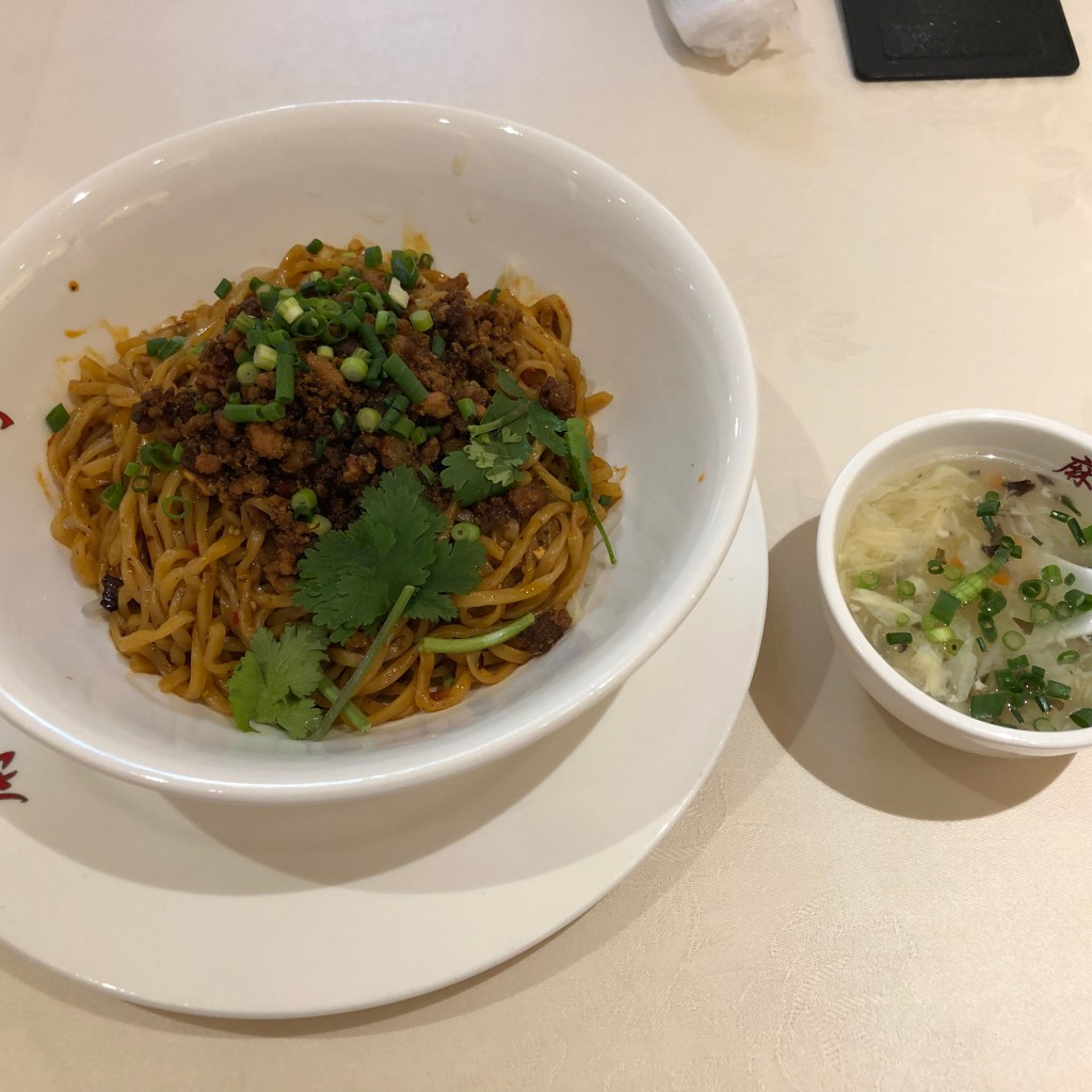 ユーザーが投稿した麻哥麺 (マーゴー麺)の写真 - 実際訪問したユーザーが直接撮影して投稿した中川中央四川料理四川料理 麻哥の写真