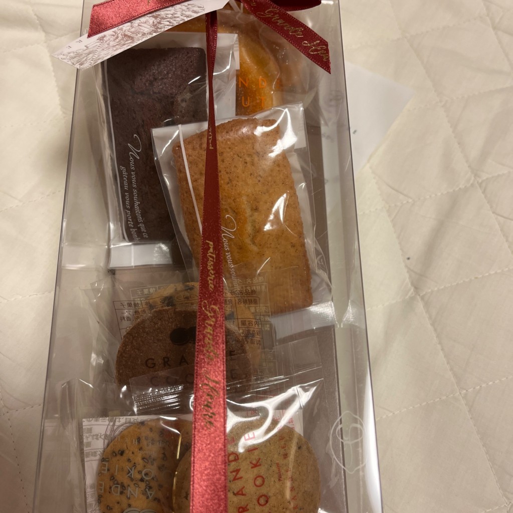 ユーザーが投稿した焼菓子詰め合わせの写真 - 実際訪問したユーザーが直接撮影して投稿した市ケ尾町ケーキパティスリー グランウールの写真
