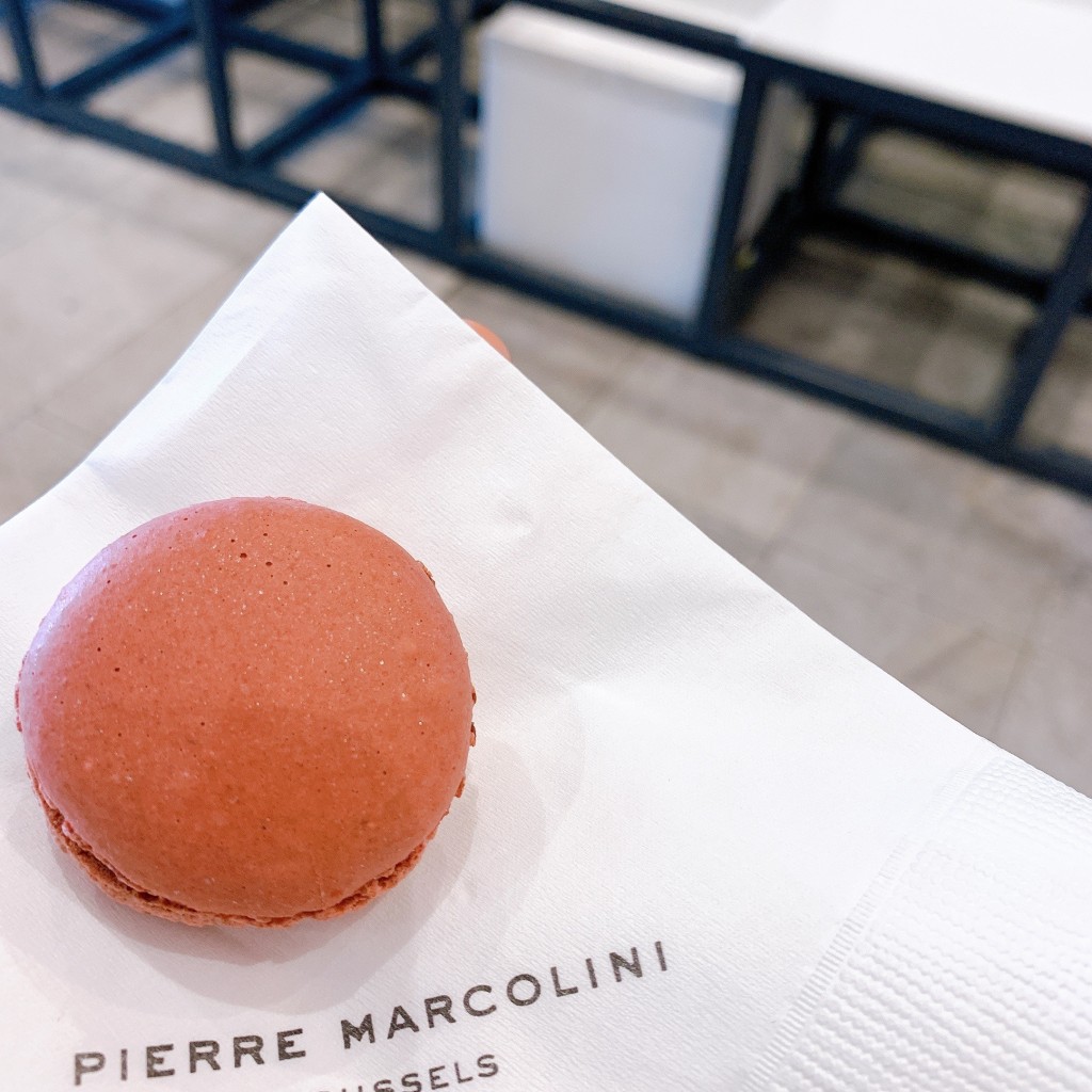 ユーザーが投稿したMACARONPIERREMARCOLINIの写真 - 実際訪問したユーザーが直接撮影して投稿した千駄ヶ谷カフェPierre Marcoliniの写真