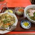 ラーメン定食 - 実際訪問したユーザーが直接撮影して投稿した宮前中華料理香雲の写真のメニュー情報