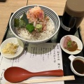 実際訪問したユーザーが直接撮影して投稿した港明丼もの日本橋 海鮮丼 つじ半 ららぽーと名古屋みなとアクルス店の写真