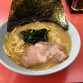 ラーメン(並盛/麺硬め)+キャベチャーご飯+ビンビール - 実際訪問したユーザーが直接撮影して投稿した滝山ラーメン専門店ラーメン ひなた屋の写真のメニュー情報