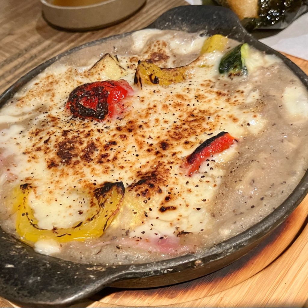 ユーザーが投稿した山芋のグラタンの写真 - 実際訪問したユーザーが直接撮影して投稿した砂子居酒屋山芋の多い料理店 川崎の写真